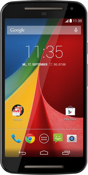 Motorola Moto G 2. Generation schwarz Android Smartphone 5" Display ohne Simlock
