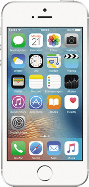 Apple iPhone SE 32GB Silber LTE iOS Smartphone ohne Simlock 4" Display 12MPX