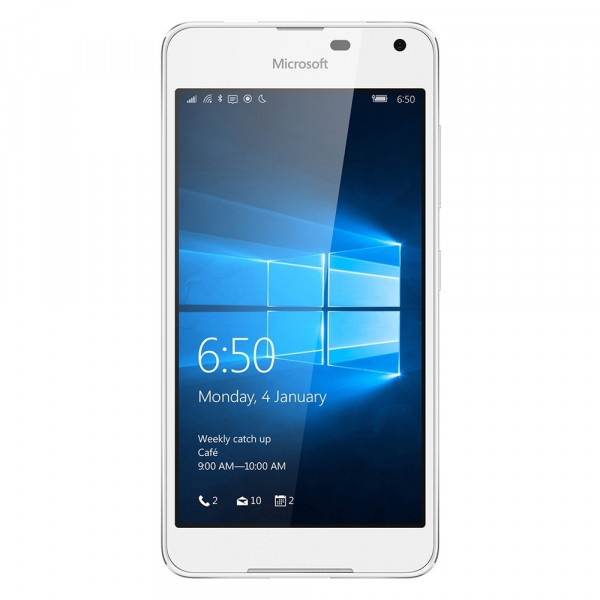Microsoft Lumia 650 LTE DualSim silber/weiß Android Smartphone Bluetooth 5" 8MPX
