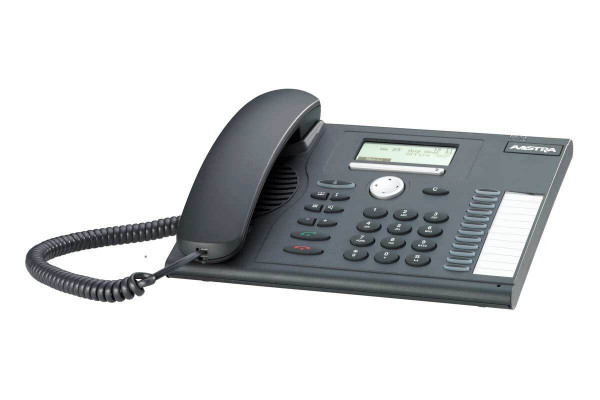 Mitel MiVoice 5370 Digital Phone Systemtelefon Deskphone schwarz Grafikdisplay