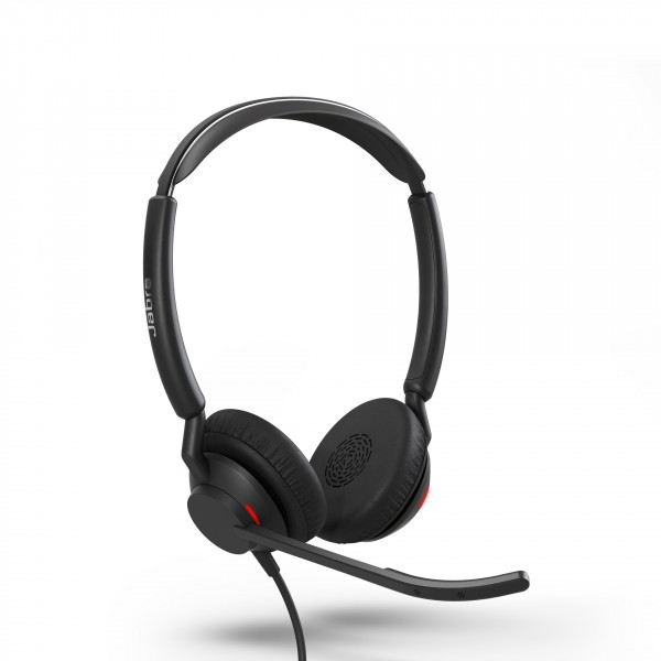 Jabra Engage 50 II Schwarz kabelgebundenes Stereo On-Ear Headset USB Kunstleder