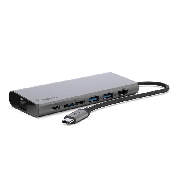Belkin USB-C Multimedia Hubspacegrau