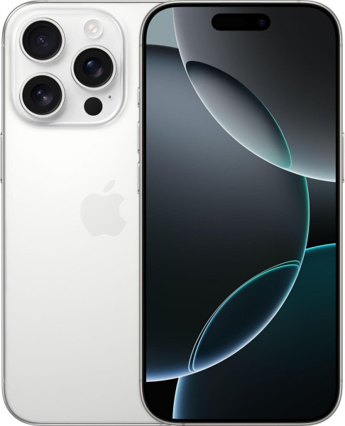 Apple iPhone 16 Pro 5G 1TB 8GB Weiß Smartphone Apple iOS OLED 6.27" USB-C NFC DS