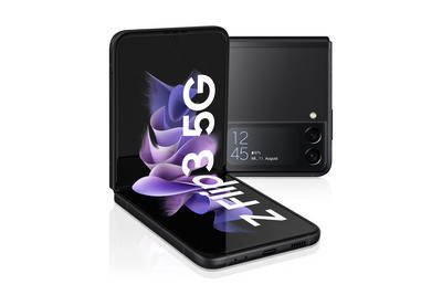 Samsung Galaxy Z Flip3 5G 128GB Schwarz Android Smartphone 6,7" AMOLED 12MP IPX8