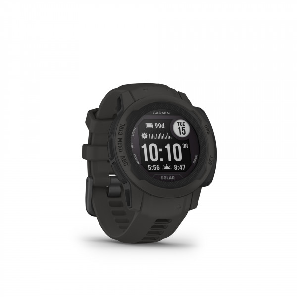 Garmin INSTINCT 2S SOLAR 32GB GPS MIP 0,79" Grau 10ATM MIL-STD-810G Smartwatch