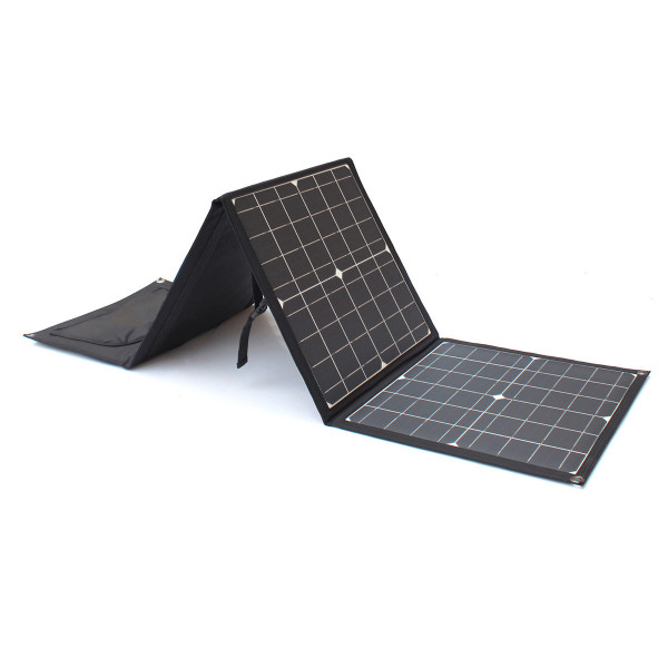 Vinnic SOCOMPA PRO Solar Panel 60W schwarz faltbar USB-C Mobil Solarenergie