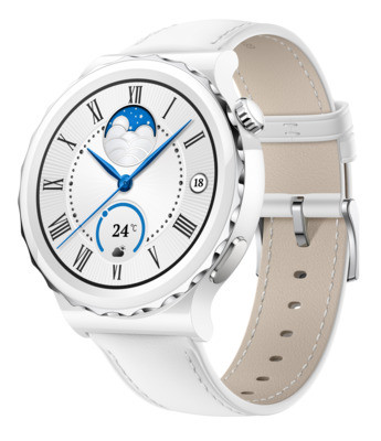 Huawei Watch GT3 Pro 43mm Silber Smartwatch Fitnesstracker 1,32" AMOLED 5ATM