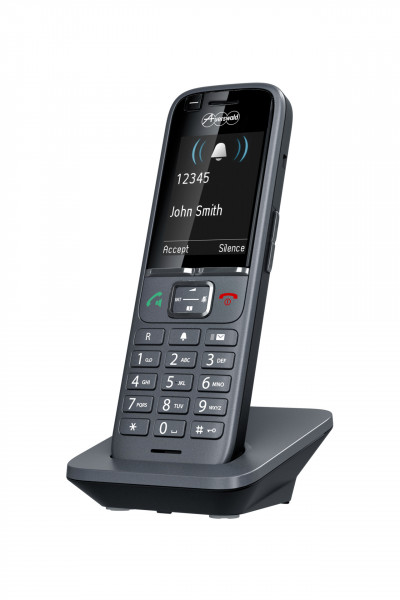 Auerswald COMfortel M-710 Dunkelgrau DECT Telefon 2.4"LCD-TFT Bluetooth USB