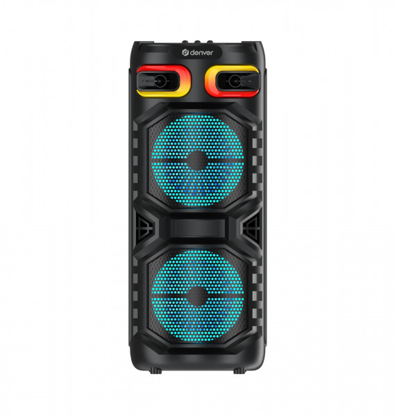 Denver Party Speaker BPS-355 schwarz Lautsprecher Musikbox Bluetooth kabellos