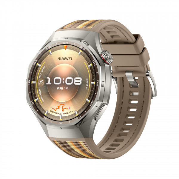 Huawei WATCH GT6 pro 46mm (Atum-B29W) Braun Woven Band Bluetooth Fitness Tracker