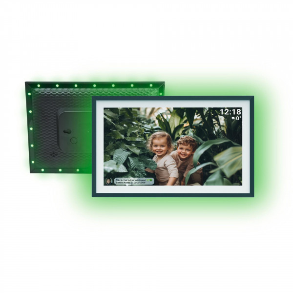 Denver PFF-1081 Bilderrahmen 16 GB Schwarz 10 Zoll Touch Smart Home Wi-Fi Frameo