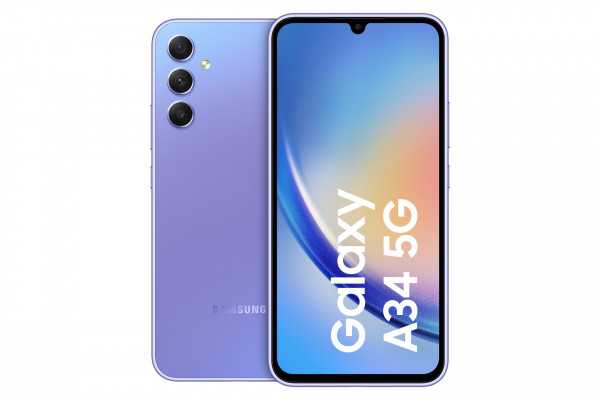 Samsung A346B Galaxy A34 5G 6GB/128GB Violett IP67 USB-C 6.6"OLED Android WLAN