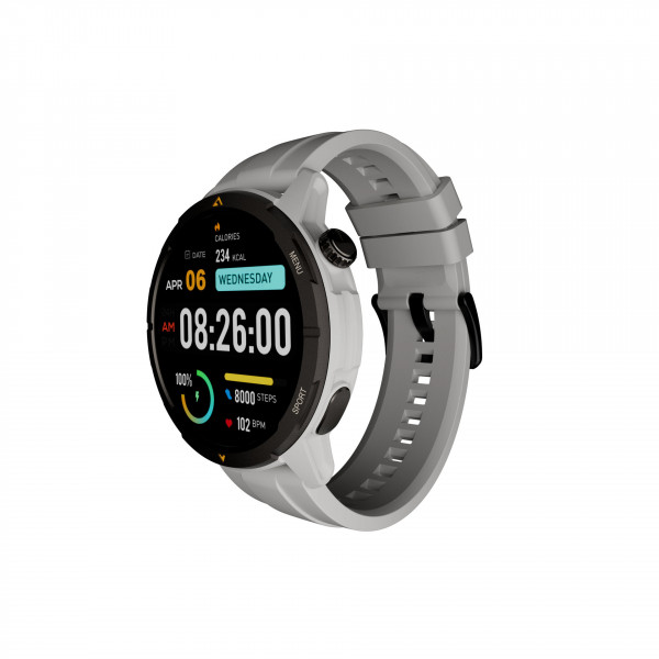 AGM by Bea-fon Legion White 128 MB Bluetooth Smartwatch OLED 3,6 cm IP68 5 ATM