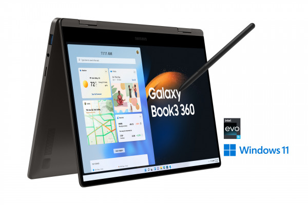 Samsung NP730Q Galaxy Book3 360 13" i5 Gen 13 8GB+512GB Grau Windows Notebook