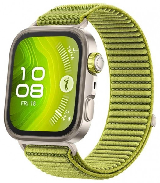 HUAWEI WATCH FIT 4 Pro GPS 43mm grün Smartwatch 4GB OLED 1.82" NFC Bluetooth