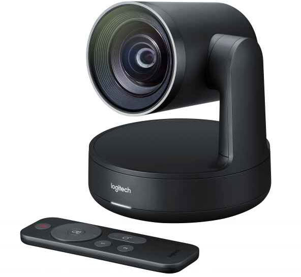 Logitech RALLY Ultra HD Webcam Schwarz Bluetooth Premium-PTZ-Kamera Indoor