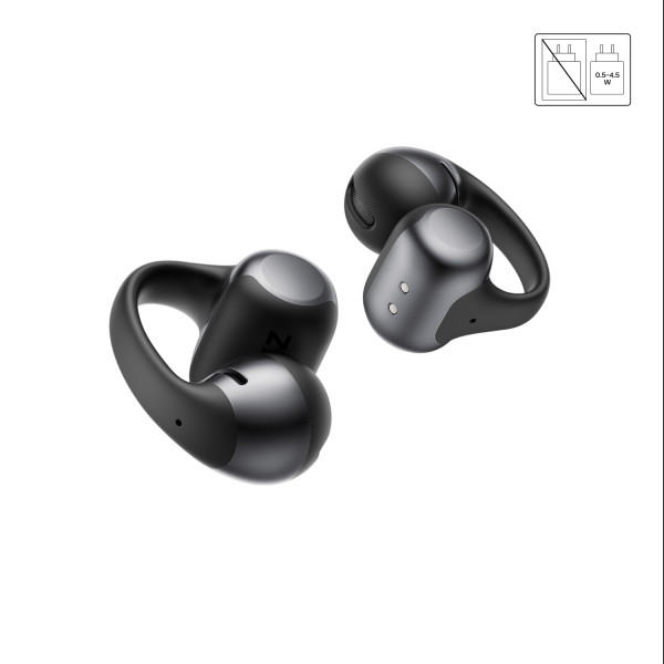 Shokz OpenDots ONE Schwarz Bluetooth Open-Ear Clip-On Geräuschunterdrückung