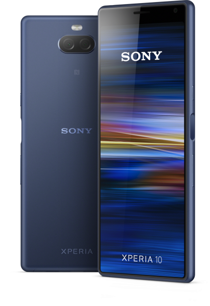 Sony Xperia 10 DualSim navy blau 64GB LTE Android Smartphone 6" Display 13 MPX