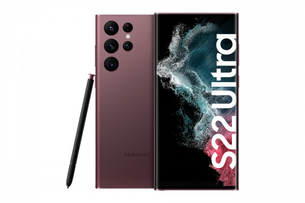 Samsung S908B Galaxy S22 Ultra 5G 128GB Weinrot 6,8" AMOLED Android 108MP S-Pen