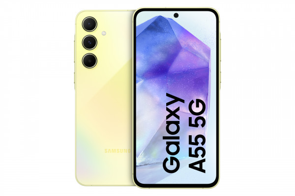 Samsung Galaxy A55 5G 128GB 8GB Smartphone Gelb 50MP USB-C 6.6" OLED eSIM NFC