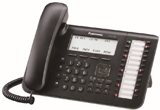 KX-DT546NE-B Digitales Schnurgebundenes Telefon schwarz