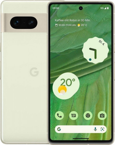 Google Pixel 7 5G DS Gelb 256GB Android Smartphone 6.32" Zoll 8GB RAM 50 MP