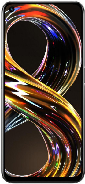 Realme 8i Space Black 128 GB LTE Android Smartphone 6,6" Full HD Dual-SIM Wi-Fi