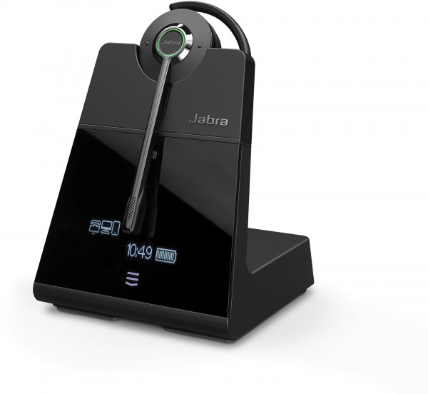 JABRA Engage 75 Convertible DECT Headset Schwarz Busylight Noise Cancelling