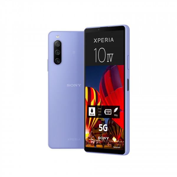 Sony Xperia 10 IV Lavendel 128GB Android Smartphone 6" OLED 12MP 6GB RAM eSIM