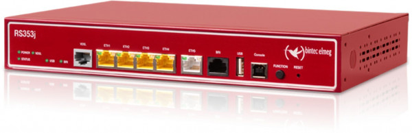 bintec RS353j VPN-Router mit VDSL2 (opt.) /ADSL2+ und ISDN