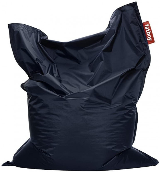 Fatboy Original Sitzsack blau wasserabweisend Nylongewebe 12 kg Stuhl Kissen