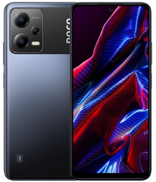 Xiaomi POCO X5 5G 6GB+128GB schwarz Bluetooth WLAN Dual-Sim 5G Android 13 USB-C