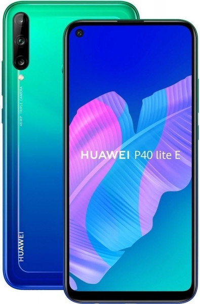 Huawei P40 lite E 4G DS 64GB/4GB Smartphone Aurora blau 6.39" Android 48MP WLAN