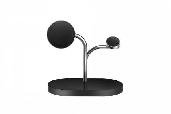 Samsung Wits Wireless Magnetischer 3-in-1 Charger Schwarz USB-C Ladestation