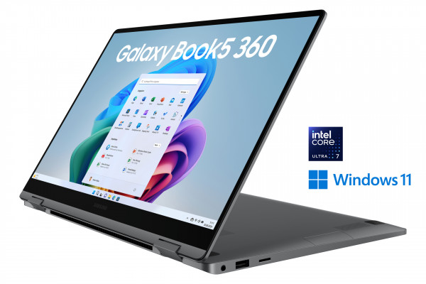 Samsung NP750Q Book5 360 15,6''AMOLED-Touchscreen Ultra7 16GB/512GB Grau Windows