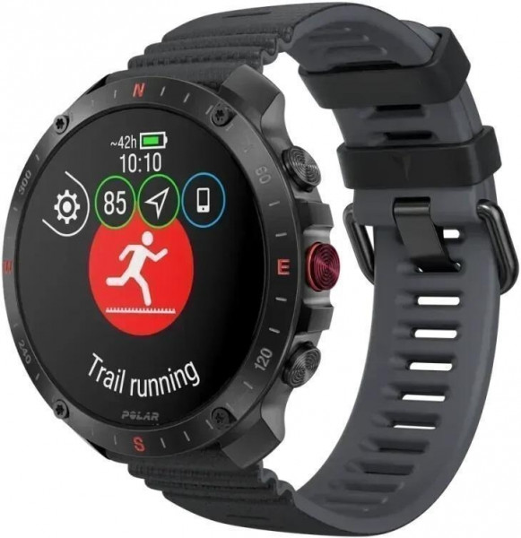 Polar GritT X2 Pro Smartwatch schwarz Bluetooth GPS Touchdisplay 32GB 1.39" 32GB