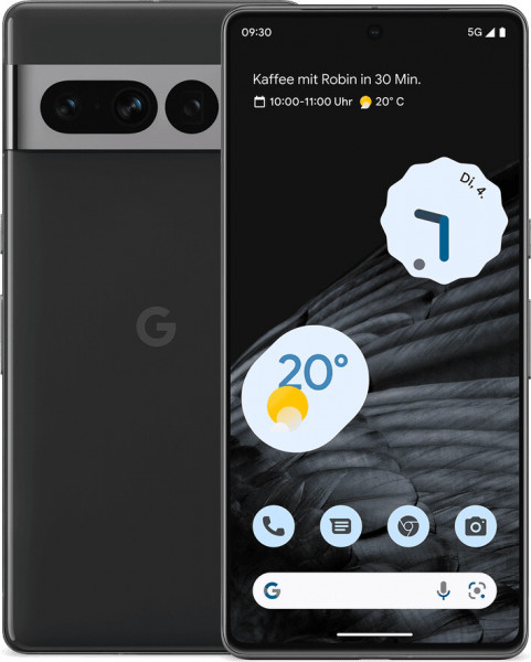 Google Pixel 7 Pro 5G Schwarz 128GB Android Smartphone 6.7 Zoll 12GB RAM 50MP