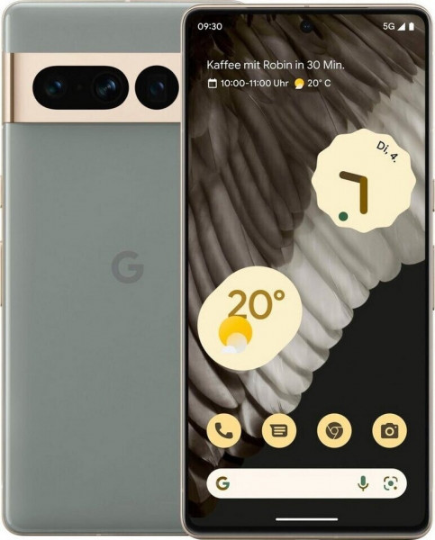 Google Pixel 7 Pro 5G DualSim Grau 12GB RAM 256GB 6.7 Zoll Android Smartphone