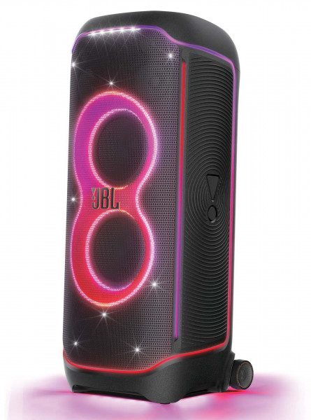 JBL Partybox Ultimate Bluetooth Lautsprecher Schwarz 1100 W Lichtshow IPX4 Räder