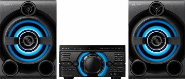 Sony MHC-M60D High Power Audio System schwarz USB Bluetooth Karaoke
