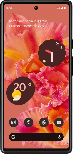 Google Pixel 6 koralle 128GB 6,4 Zoll 5G Android Smartphone 6GB RAM 8MP Dual-Sim