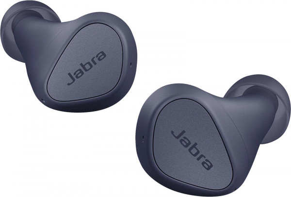 JABRA Elite 4 Bluetooth Headset Blau In-Ear Kopfhörer Active Noise Cancelling