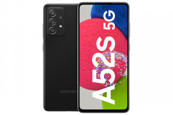 Samsung Galaxy A52s 128GB Schwarz 5G Android Smartphone 6,5" AMOLED 64MP IP67