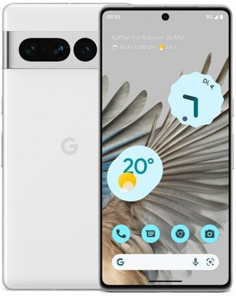 Google Pixel 7 Pro Weiß 128GB 12GB RAM 5G 6.7 Zoll Android Smartphone 50MP