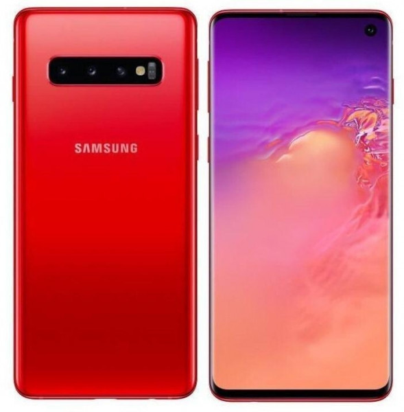 Samsung Galaxy S10 128 GB Cardinal Red Android 6,1" 16 MP Kamera AMOLED Dual-SIM