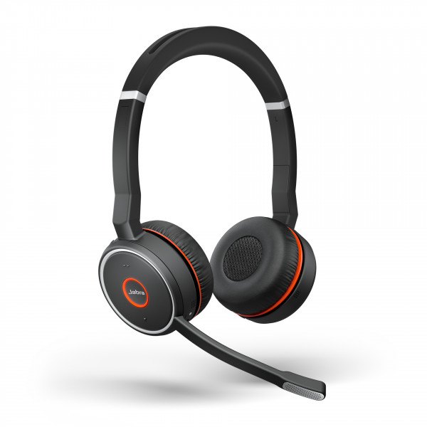 JABRA Evolve 75 SE Headset Schwarz Bluetooth USB-C binaural Akku Reichweite 30m