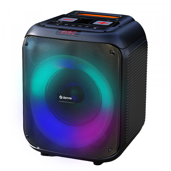 Denver Party Speaker BPS-250 Bluetooth Lautsprecher Musikbox USB AUX-In 400W