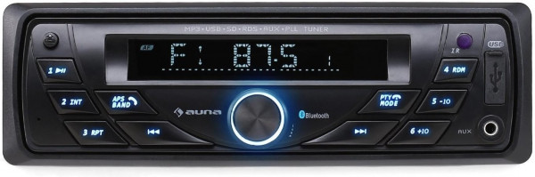 Auna MD-140-BT Autoradio Bedienteil abnehmbar USB AM/FM MP3