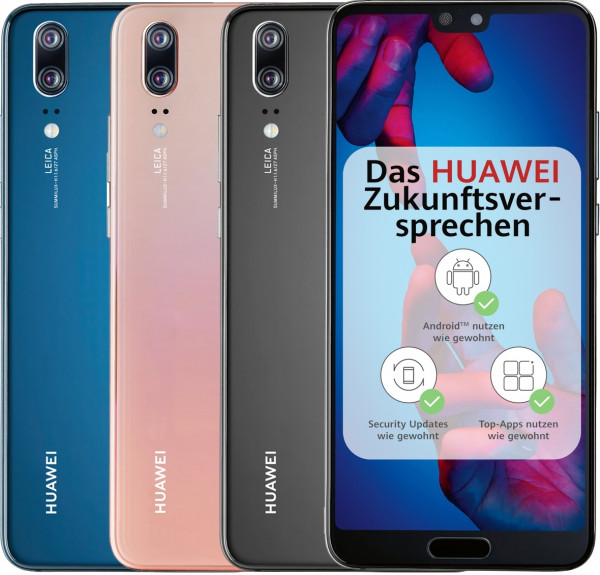Huawei P20 DualSim 128GB LTE Android Smartphone 5,8" Display 20Megapixel