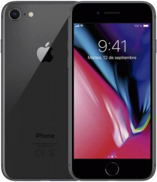 Apple iPhone 8 4G Grau 2GB/64GB iOS 4.7"IPS-LCD Retina WLAN Bluetooth NFC IP67